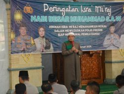 Polda Kepri Gelar Peringatan Isra Mi’raj Nabi Muhammad SAW Tahun 1445 H/2024 M