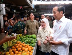 Tak Hadiri Penutupan PON XXI Aceh Sumut, Presiden Joko Widodo Kunjungi Pasar Dukuh Kupang Surabaya