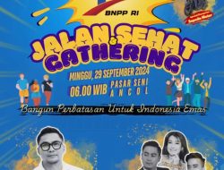 Puncak HUT 14, BNPP Gelar Jalan Sehat dan Gathering