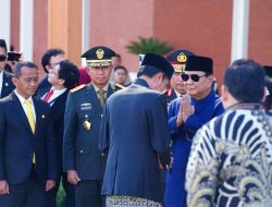 Panglima TNI Hadiri Acara Pelepasan Presiden ke – 7 Jokowi dan Penyambutan Presiden Terpilih Prabowo Subianto