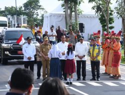 Pangdam I/BB Kembali Dampingi Presiden RI Resmikan Dua Proyek Strategis Nasional di Provinsi Sumatera Utara