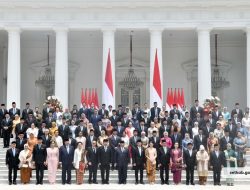 Presiden Prabowo Subianto dan Wakil Presiden Gibran Rakabuming Raka Melantik Menteri Kabinet Merah Putih masa Jabatan 2024 – 2029