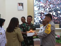 Suasana Haru di Simalungun, Kapolres Beri Kejutan Ulang Tahun Dandim 0207/SML di Tengah Kunjungan Kerja Kapolda