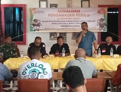 Sosialisasi Pengawasan Pemilu di Kecamatan Selesai