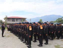 Gladi Pengamanan, Kepolisian Atur Strategi Pengamanan Debat Publik Kedua Pilgub Sulteng