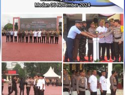 Kepala BNNP Sumut Hadiri Apel Besar Satkamling dan Launching Polisi RW