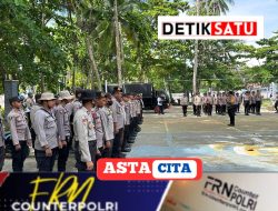 Polres Raja Ampat Amankan Kegiatan Kampanye Terbuka Cagub dan Cawagub