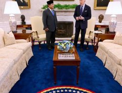 Presiden Republik Indonesia Prabowo Subianto Lakukan Pertemuan Bilateral dengan Presiden AS Joe Biden di White House