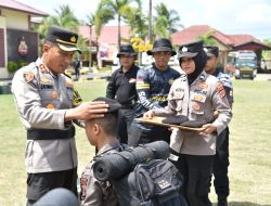 Polres Bireuen Sambut Bintara Remaja Angkatan 50 Lulusan SPN Polda Aceh