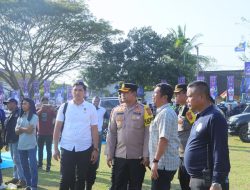 Kapolres Lhokseumawe Turun Langsung Pantau Pengamanan Kampanye Akbar Partai Nasdem