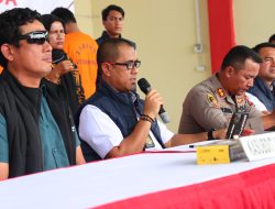 Ditreskrimsus Polda Kepri Berhasil Amankan 2 Orang Tersangka Kasus Tindak Pidana Penambangan Pasir Ilegal