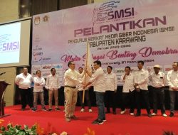 Pengurus SMSI Karawang Resmi Dilantik, 35 Perusahaan Media Tergabung