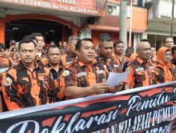 Kuatkan Persaudaraan, MPW Pemuda Pancasila Sumut Gelar Deklarasi Dukung Pemilu Damai 2024