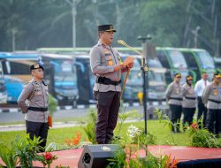 Polda Sumut Berangkatkan 12.908 Personel Amankan Pemungutan Suara