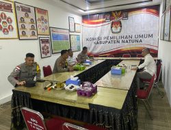 Dirpamobvit Polda Kepulauan Riau Pantau Persiapan Pemilu di Polres Natuna