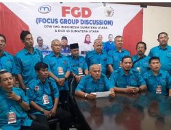 DPW IMO Indonesia Sumut dan DHD 45 Sumut Gelar FGD, Jadikan Pemilu 2024 Momentum Persaudaraan Kebangsaan