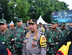 Kasal Dampingi Panglima TNI dan Kapolri Pastikan Kesiapan Personel Pengamanan Pemilu 2024