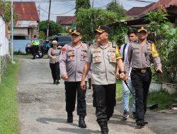 Kapolres Pematang Siantar Pastikan Logistik Pemilu 2024 di Kecamatan tetap Aman