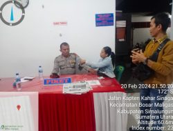 Pengecekan Kesehatan Tim Pengamanan dan Petugas PPK Bosar Maligas oleh Puskesmas Setempat