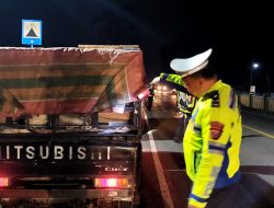 Sat Lantas Polres Simalungun Sukses Gelar Blue Light Patrol Demi Tertibnya Lalulintas Pascapemilu 2024