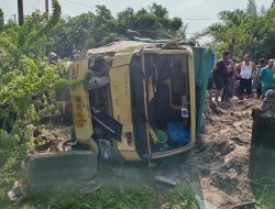 Diduga Korban Tabrak Lari, Truk Pasir Timpa Sepeda Motor