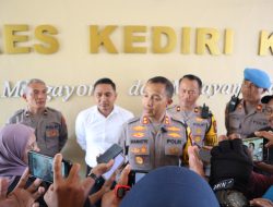 Polres Kediri Kota Amankan 4 Terduga Pelaku Penganiayaan Hingga Tewasnya Santri Asal Banyuwangi