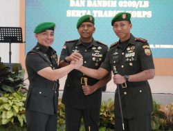 Dandim 0204/DS Resmi Diserahterimakan