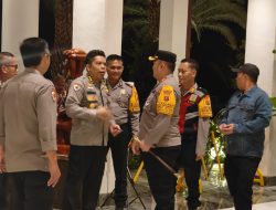 Polres Simalungun Sambut Kunjungan Tim Wasops Itwasum Polri Dalam Rangka OPS Mantap Brata 2023 – 2024