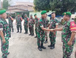 Dandim 0204/DS Kunjungan Perdana ke Wilayah Galang