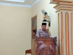 Wakapolresta Serang Kota Jadi Khotib di Masjid Nurul Hukkam