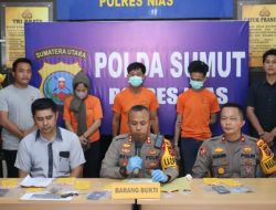 Sat Narkoba Polres Nias Amankan Pelaku Narkoba