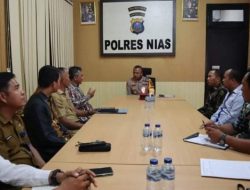 Kapolres Nias Terima Kunjungan Panitia HUT ke – 72 ONKP Tahun 2024