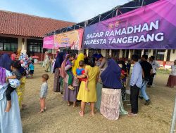 Pasar Murah Jelang Berbuka Puasa di SDN Waliwis II