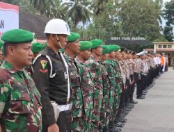 Polres Madina Gelar Apel OPS Keselamatan Toba 2024