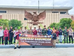 Operasi Gabungan Satgas Yonkav 6/Naga Karimata dengan Tim Pora