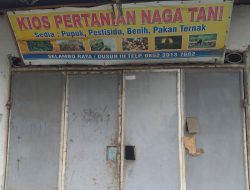 Kios Penjual Pupuk di Selambo Dibongkar Maling, Polisi Belum Berhasil Ungkap