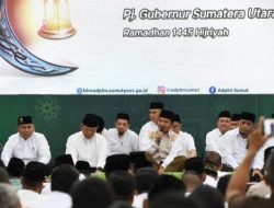 Pj Gubernur Sumut Hassanudin Buka Puasa Bersama Forkopimda dan ASN, Ajak Seluruh Elemen Masyarakat Kolaborasi Bangun Sumut