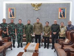 Panglima TNI Menerima Audensi Menteri ATR/BPN