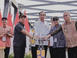 Jokowi Tinjau dan Resmikan Duplikasi Jembatan Kapuas 1 Kota Pontianak