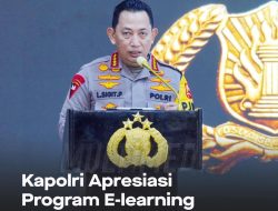 Kapolri Apresiasi Program E – Learning Humas Polri Presisi