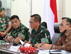 Pangdam XIII/Mdk Pimpin Rakor Persiapan Kunjungan Presiden di Sulteng