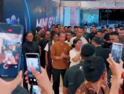 Tampilan Sederhana, Presiden Jokowi dan Gubernur Rusdy Mastura Menyapa Masyarakat di Mall PGM