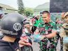 Babinminvetcaddam I/BB Gandeng Komcad TNI Berbagi Takjil Gratis dan Buka Puasa Bersama