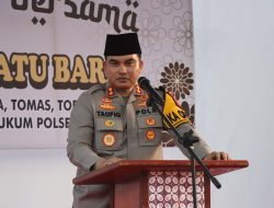 Kapolres Batu Bara Berbuka bersama Masyarakat di Mapolsek Indrapura