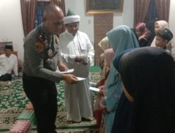 Berbagi Berkah Ramadhan, Kapolsek Tanah Jawa dan TGB Gelar Bukber dan Santuni Anak Yatim