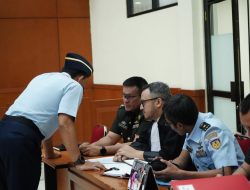 Dikmilti II Jakarta Gelar Sidang Perdana Terdakwa HA Kasus Korupsi Basarnas