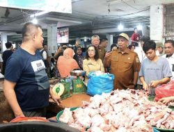 Tinjau Pasar Petisah Satgas Pangan Sumut Monitoring Harga Kebutuhan Pokok Jelang Idul Fitri 1445 Hijriah