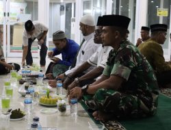 Kolaborasi Satgas Yonif 122/TS bersama Pemerintah Kota Jayapura Melaksanakan Kegiatan Safari Ramadhan Menjelang Hari Raya Lebaran