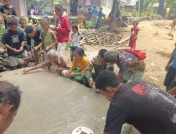 Peduli Terhadap Masyarakat Perbatasan, Pos Aplal Satgas Yonkav 6/Naga Karimata Meringankan Beban Masyarakat Yang Berduka