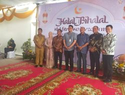 Walikota Medan Muhammad Bobby Afif Nasution SE MM Menghadiri Halal Bihalal Idul Fitri 1445 H di Rumah Dinas Bupati Sergai